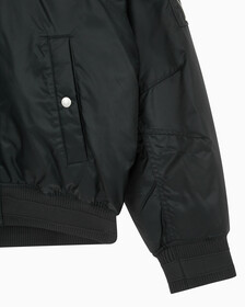 Buy 남성 후디 보머 다운 자켓 in color CK BLACK