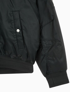 Buy 남성 후디 보머 다운 자켓 in color CK BLACK