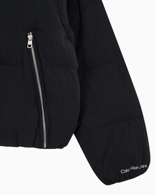Buy 여성 다운 롱 지퍼 자켓 in color CK BLACK