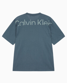 Buy 남성 릴렉스핏 저지 숏슬리브 티셔츠 in color OCEAN TEAL/ BLK