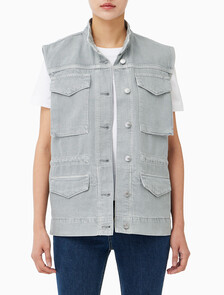Buy 여성 유틸리티 필드 베스트 in color Grey