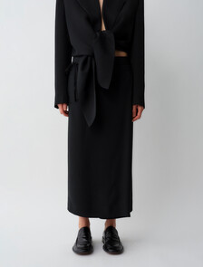 Buy HALLIE WOMENS SKIRT in color BLACK