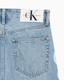 Buy 남성 90's 루즈핏 라이트블루 데님 in color 028A CHALKY BLU