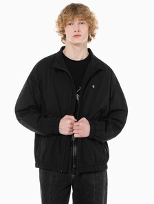 Buy 남성 에센셜 스텐드 넥 자켓 in color CK BLACK