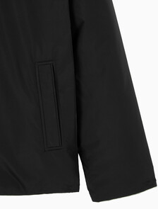 Buy 남성 리버서블 패디드 셔츠 자켓 in color BLACK/LIGHT GREEN