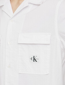 Buy 남성 릴렉스핏 시어서커 반팔 셔츠 in color BRIGHT WHITE