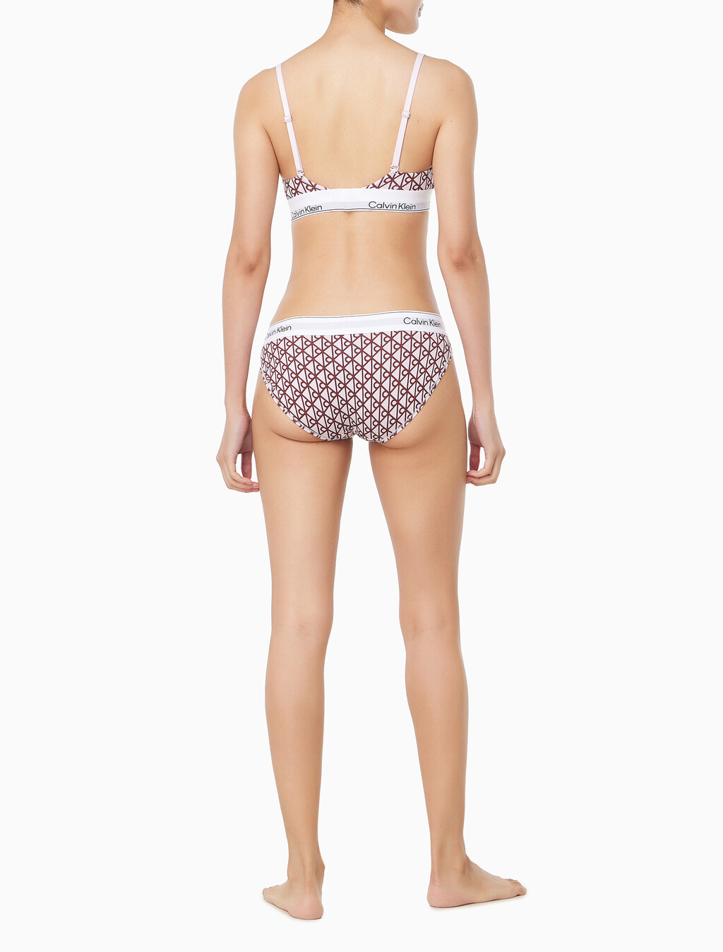 Buy 여성 아이콘 코튼 모달 트라이앵글 in color Pink