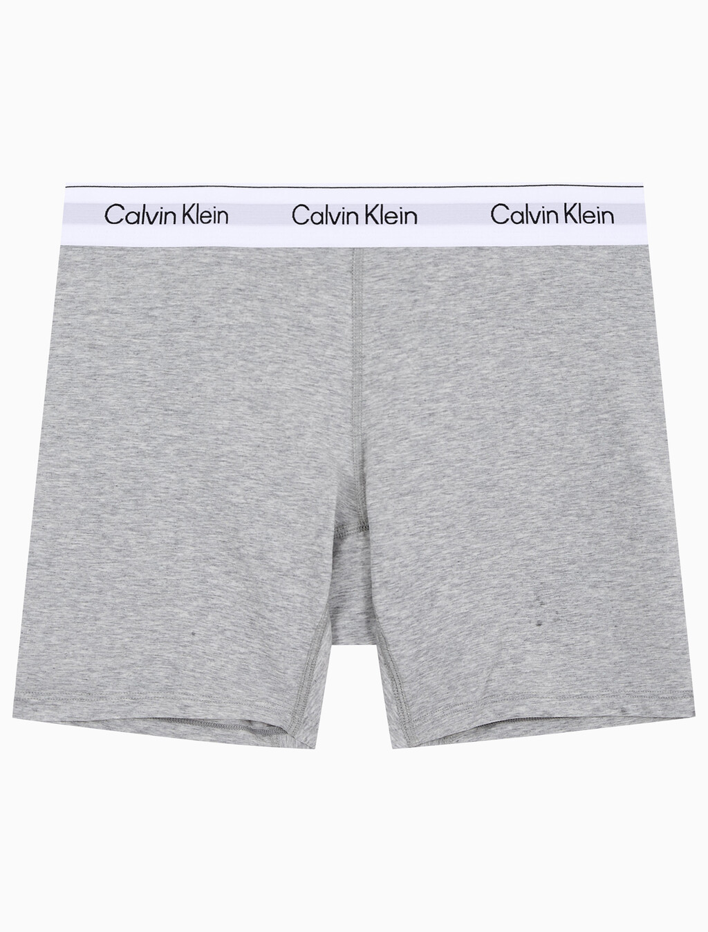 Buy 여성 아이콘 코튼 모달 박서 브리프 in color GREY HEATHER