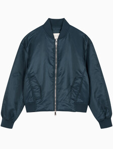 Buy 여성 필드 나일론 보머 자켓 in color NAVY