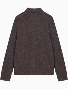 Buy 남성 넾 얀 폴로 스웨터 in color Brown Velvet Neps