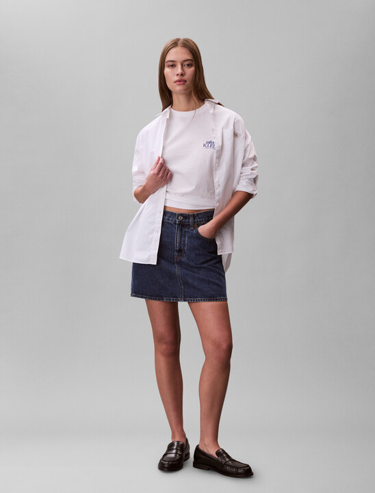 여성 박시 그래픽 티셔츠