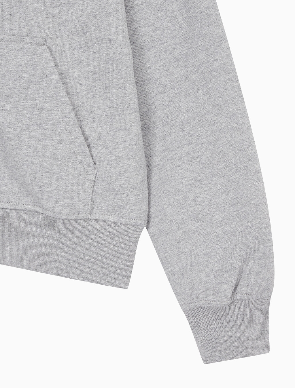 Buy 여성 모노로고 프렌치테리 풀집 후디 in color HEROIC GREY HEATHER