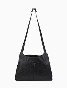 Buy 여성 CKJ 신치드 PU 컨버터블 숄더백 in color BLACK