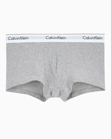 Buy 남성 모던 코튼 2PK 트렁크 in color 1 HTR GRY/1 BLK