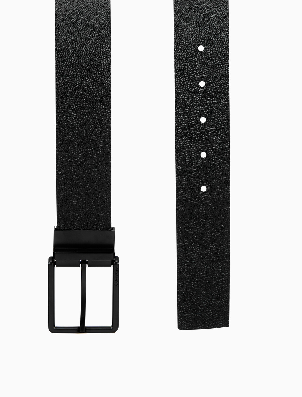 Buy 남성 클래식 스퀘어 버클 40mm 벨트 in color BLACK/MATTE BLACK