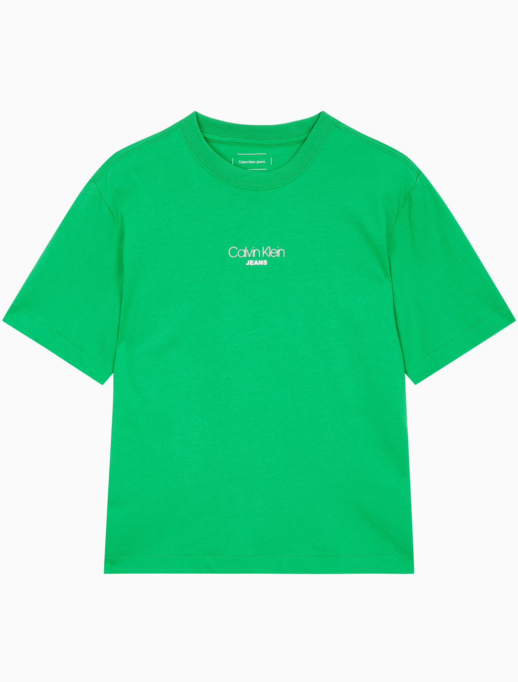 Buy 여성 박시핏 반팔 티셔츠 in color BLOSSOM GREEN