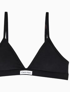 Buy 여성 클래식 컴포트 트라이앵글 브라 (H&E) in color BLACK