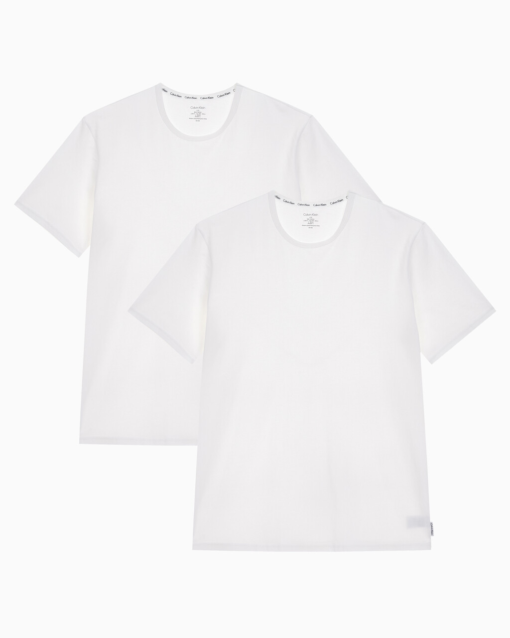 Buy 남성 모던코튼 크루넥 2PK 반팔 티셔츠 in color WHITE