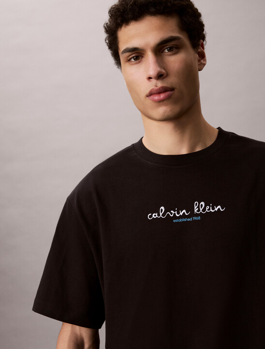 CK 트래블라인 그래픽 티