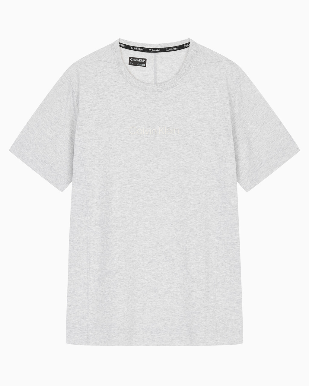 Buy 남성 레귤러 핏 에센셜 로고 반팔 티셔츠 in color ATHLETIC GREY H