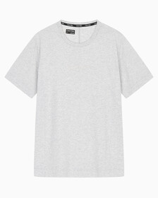 Buy 남성 레귤러 핏 에센셜 로고 반팔 티셔츠 in color ATHLETIC GREY H