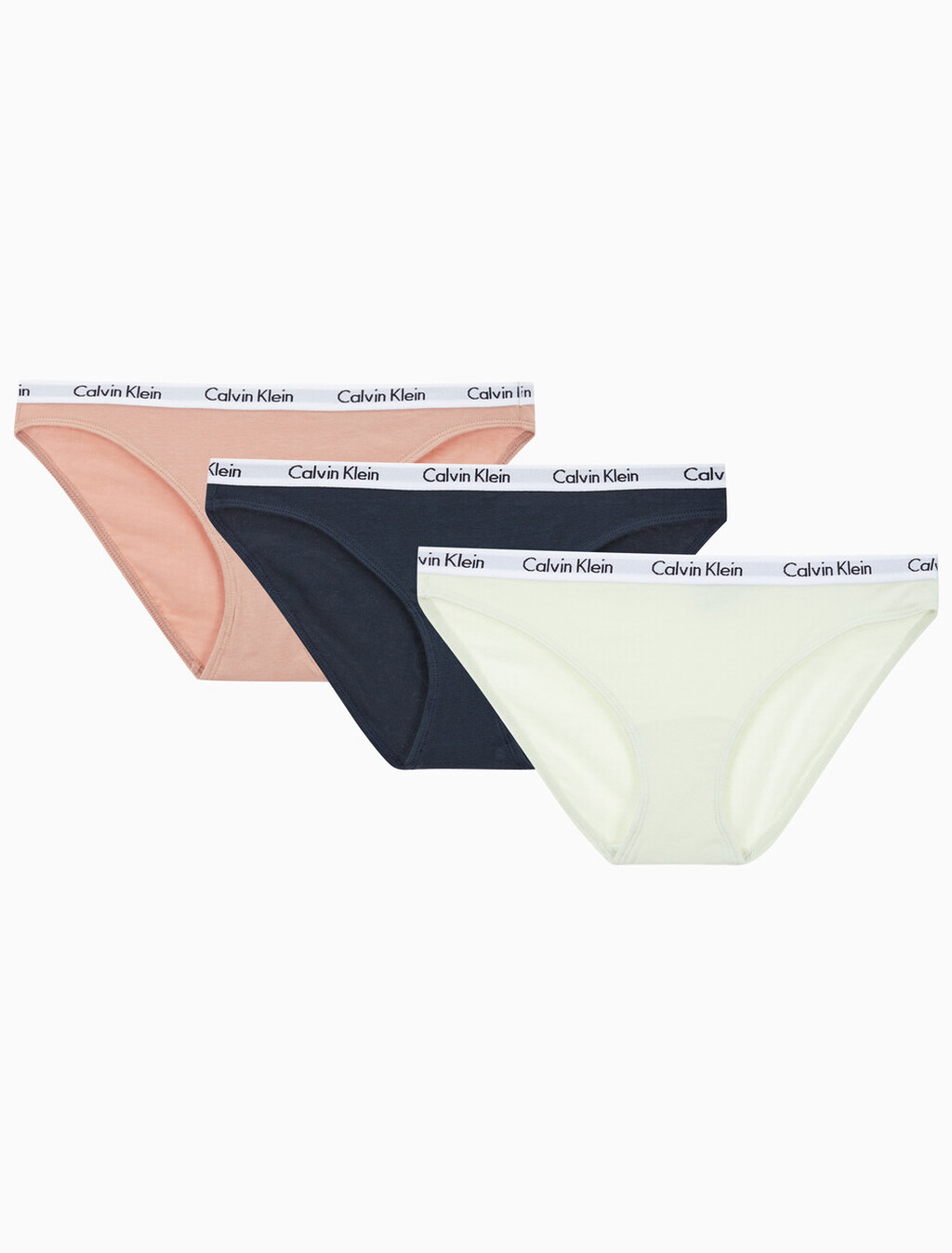 Buy 여성 캐러셀 3PK 비키니 팬티 in color CANARY GREEN/STONE GREY/BLUEBERRY