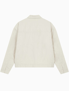 Buy 남성 릴렉스핏 지퍼 카라 자켓 in color LIGHT BEIGE