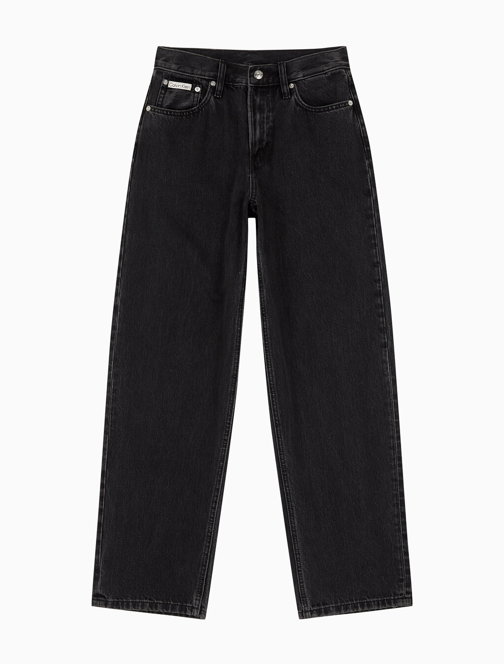 Buy 여성 90's 루즈핏 블랙 데님 in color CK ESSENTIAL BLACK