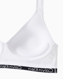 Buy 여성 모던 코튼 리프트 브라렛 in color WHITE