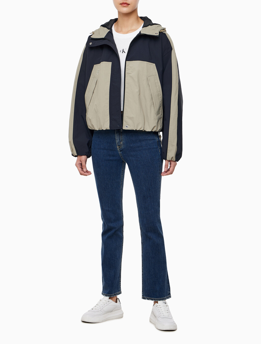 Buy 여성 립스탑 숏 자켓 in color LAUREL OAK