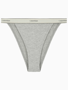 Buy 여성 헤리티지 코튼 탕가 in color GREY HEATHER