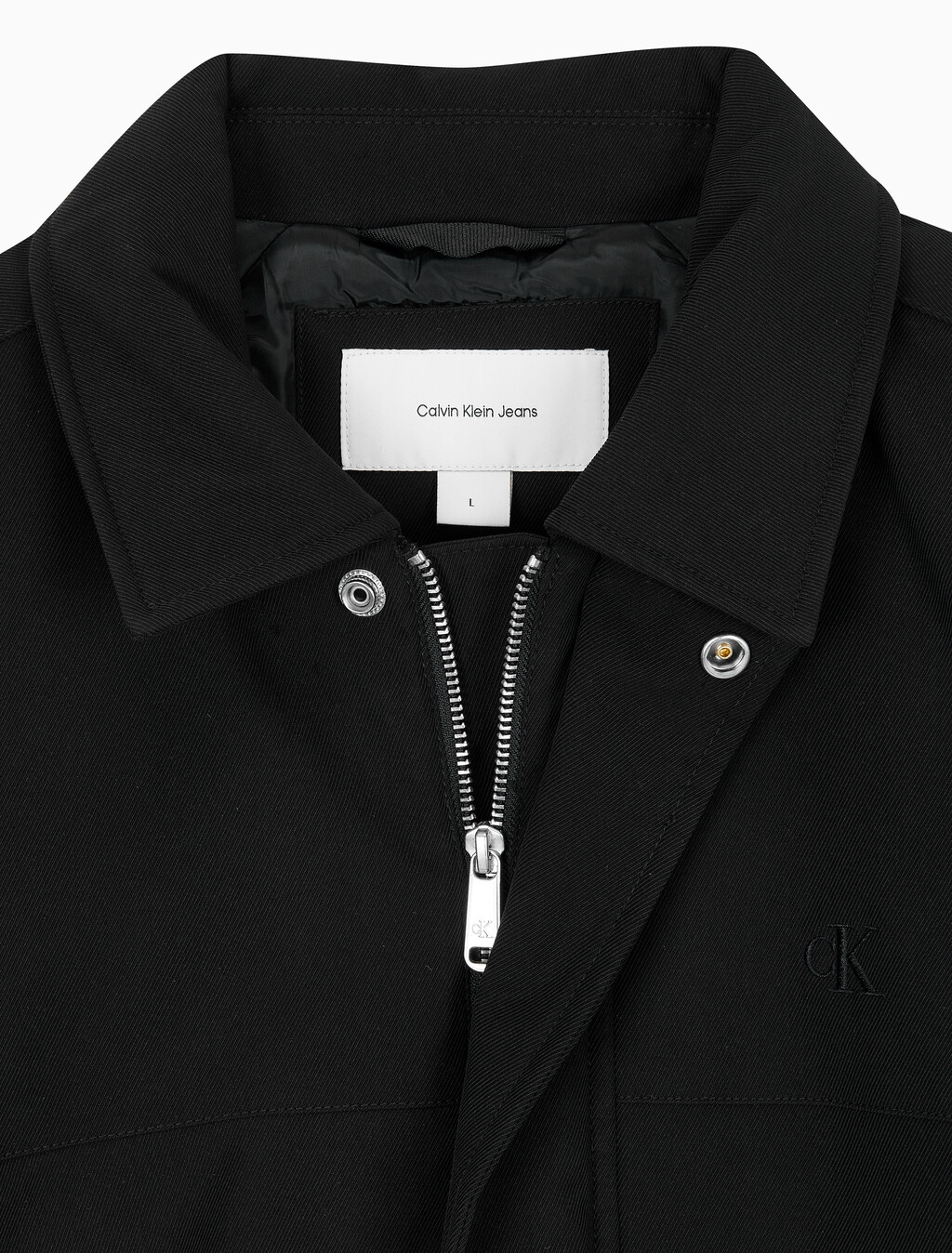 Buy 남성 블루종 패딩 자켓 in color CK BLACK