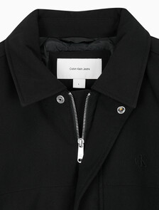 Buy 남성 블루종 패딩 자켓 in color CK BLACK