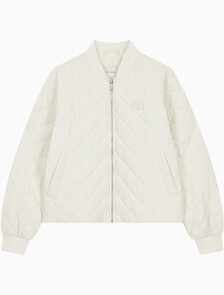 Buy 여성 라이트웨이트 퀼티드 자켓 in color WHITE