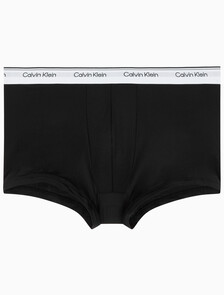 Buy 남성 마이크로파이버 스트레치 밸런스 로우 라이즈 트렁크 3PK in color Black / Charcoal / Black