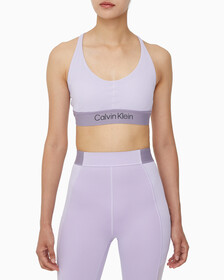 Buy 여성 하이서포트 CK 스포츠 브라 in color BRILLIANT WHITE