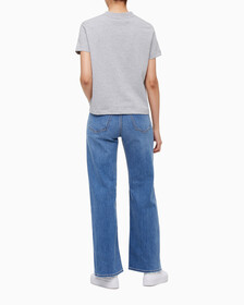 Buy 여성 릴렉스핏 아카이브 로고 크루넥 반팔 티셔츠 in color HEROIC GREY HEATHER CM1BK 08