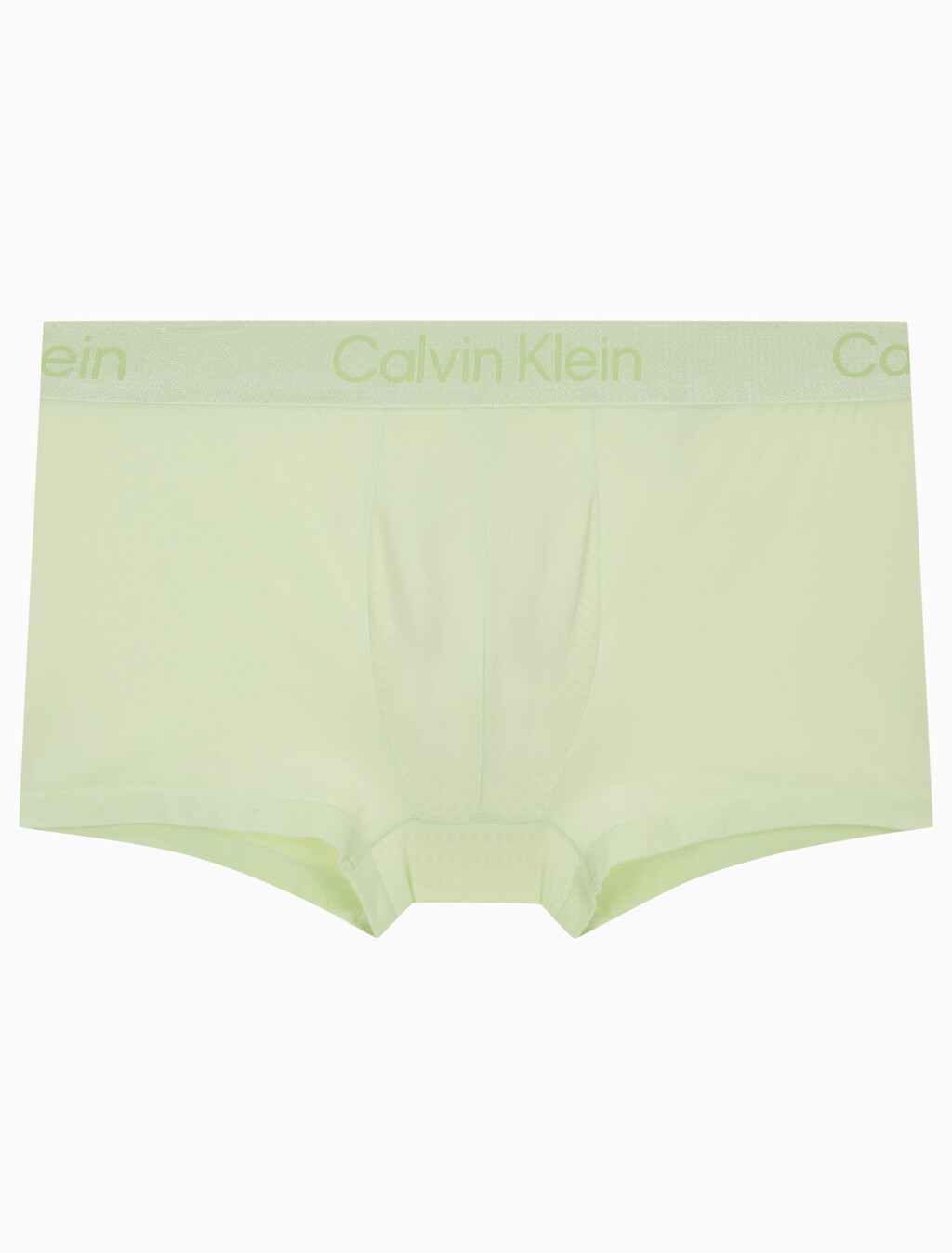 Buy 남성 마이크로파이버 테크 로우 라이즈 트렁크 in color LIME CREAM