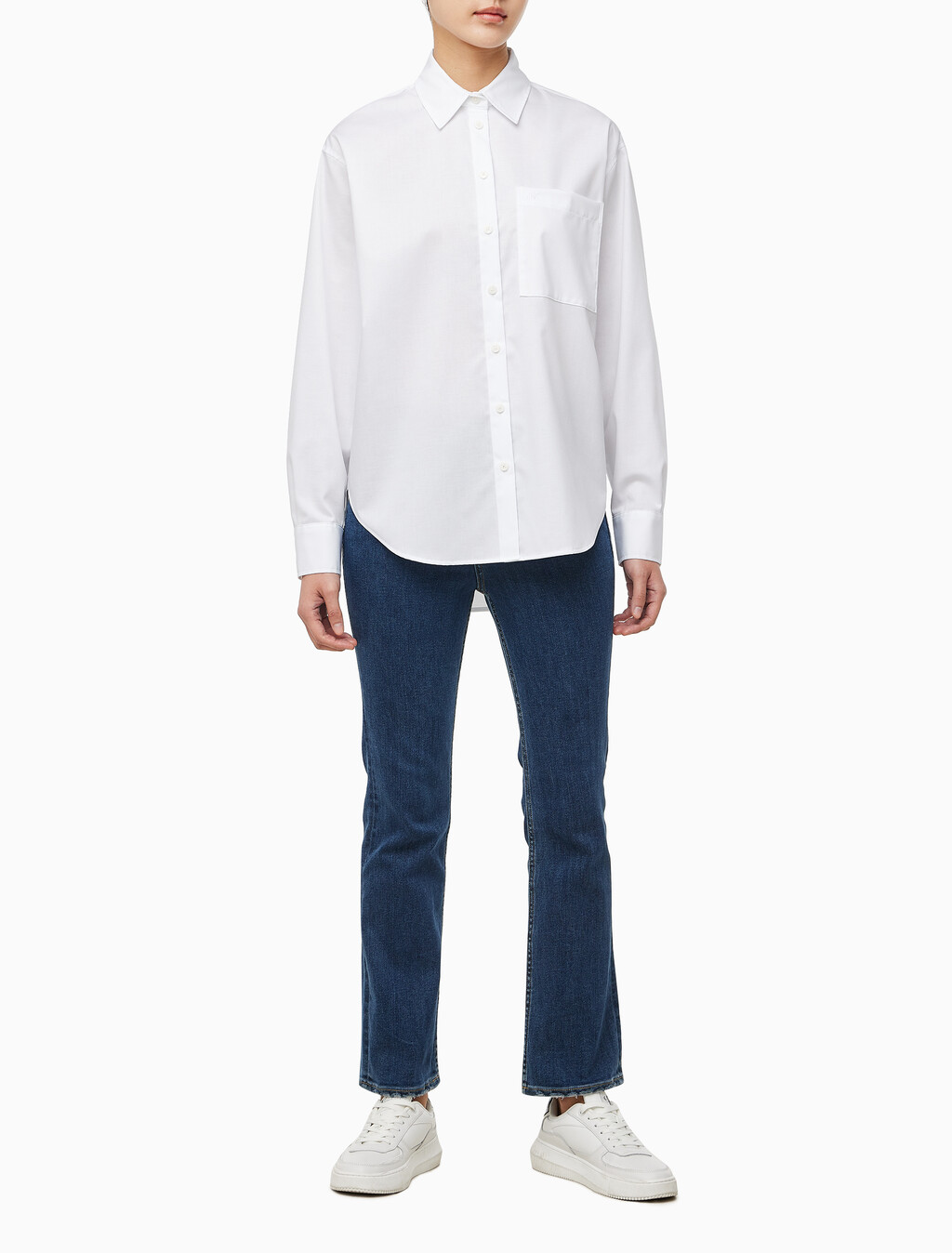 Buy 여성 릴렉스핏 셔츠 in color BRIGHT WHITE