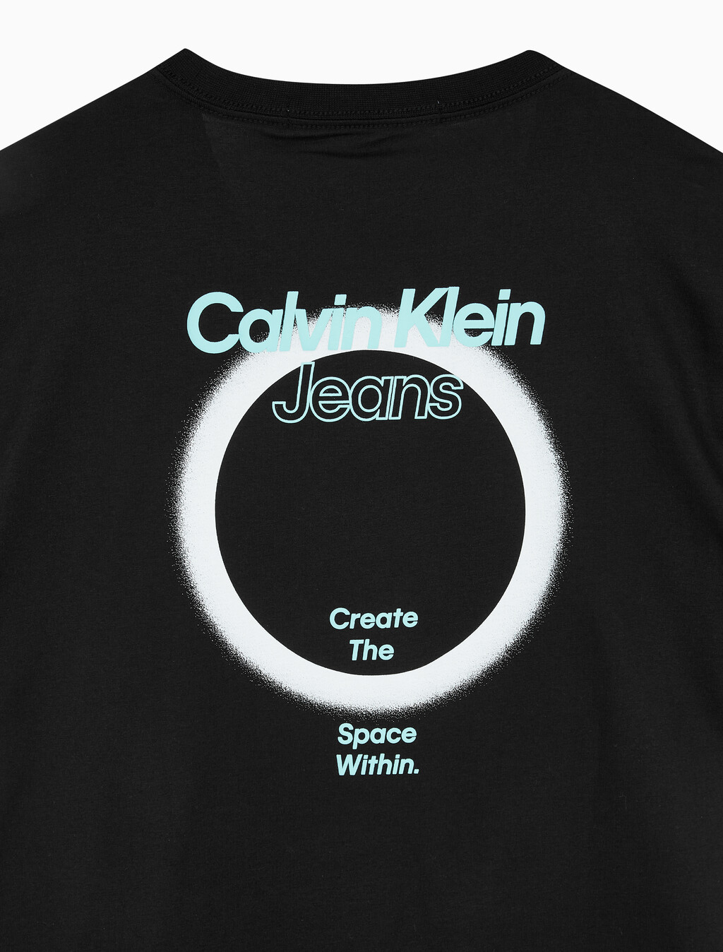 Buy 남성 이클립스 그래픽 반팔 티셔츠 in color CK BLACK