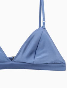 Buy 여성 새틴 AF 트라이앵글 in color BLUE