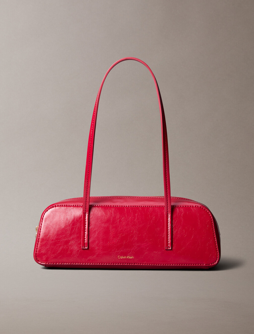 Buy 여성 엠보스드 로고 포일 글로시 발레토 백 in color JUNEBERRY