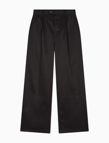 Buy 남성 90's 스트레이트핏 원턱 치노 팬츠 in color CK BLACK