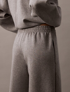 Buy 여성 스페이서 와이드레그 트랙 팬츠 in color MEDIUM GREY HEATHER