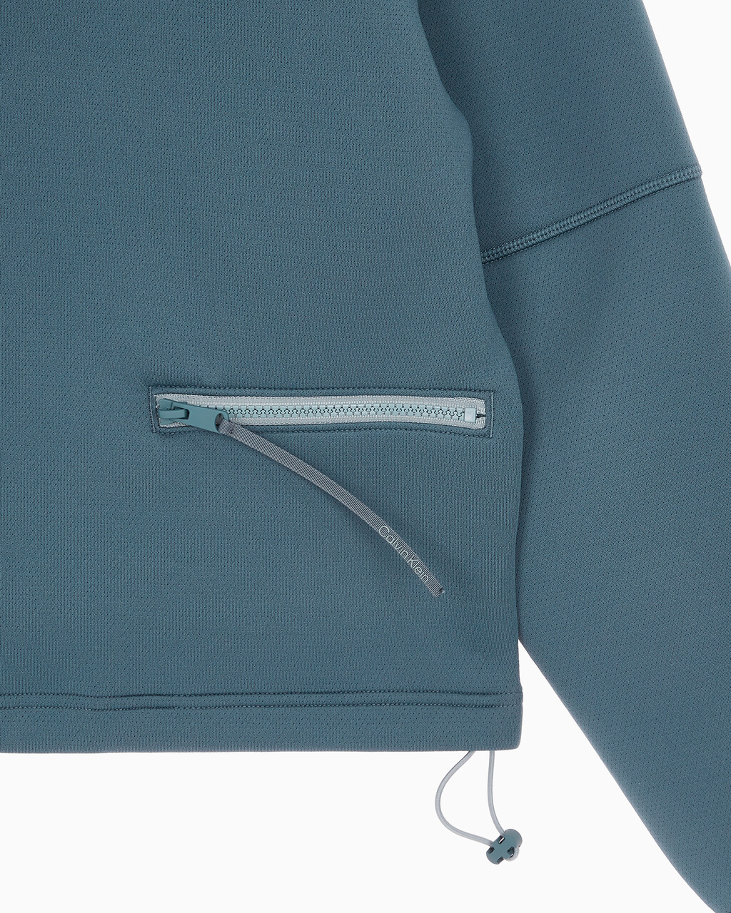 Buy 남성 릴렉스핏 풀집업 후디 in color OCEAN TEAL/ BLK