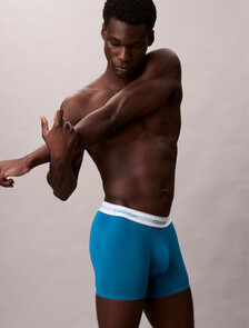 Buy 남성 아이콘 모달 메쉬 스트레치 트렁크 in color Blue