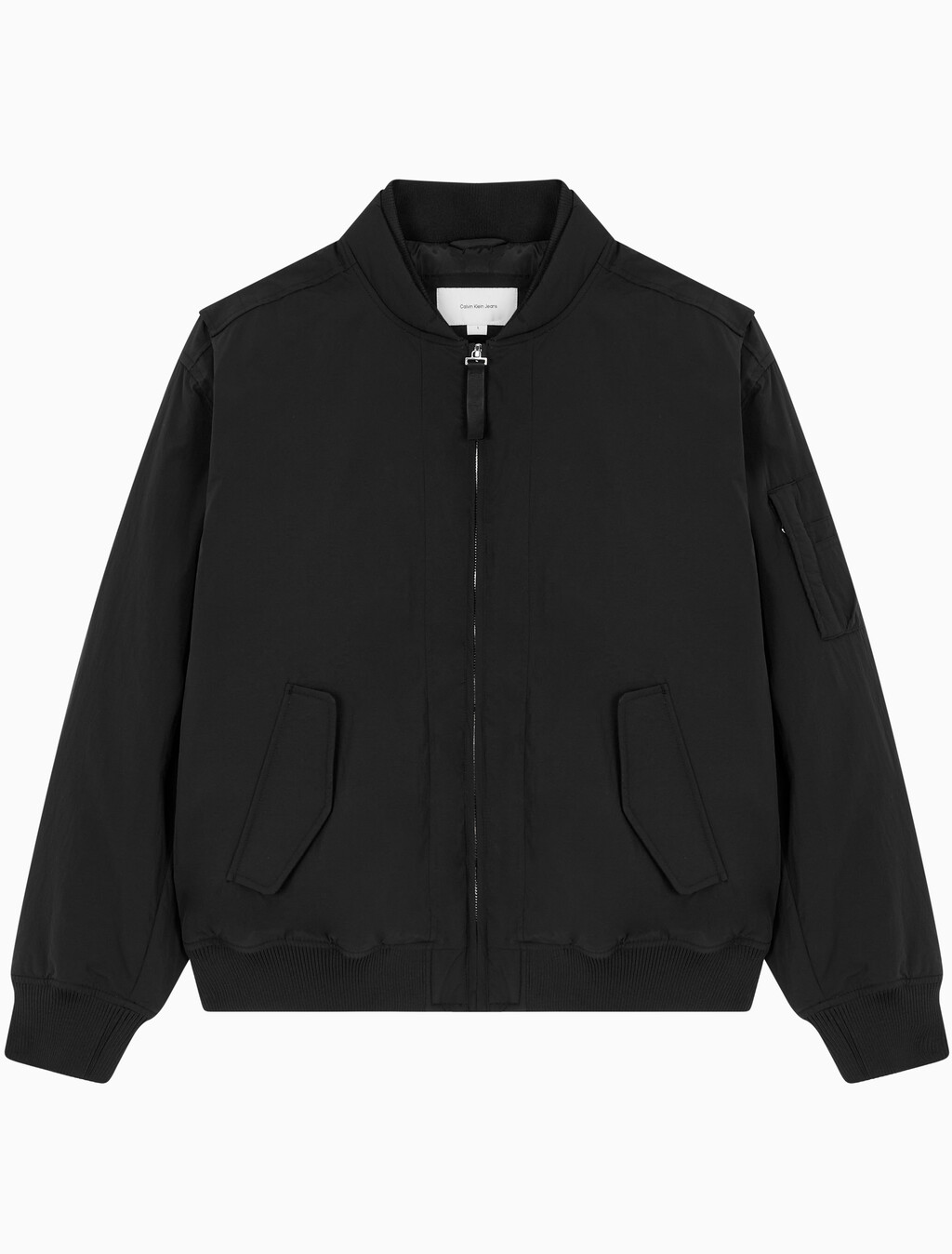 Buy 남성 릴렉스핏 패디드 기능성 봄버 자켓 in color CK BLACK