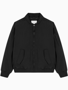 Buy 남성 릴렉스핏 패디드 기능성 봄버 자켓 in color CK BLACK