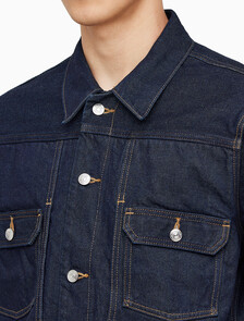 Buy 남성 유틸리티 데님 자켓 in color CK RAW SELVEDGE