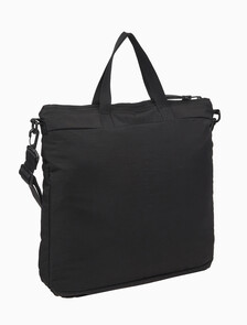 Buy 남성 메트로 나일론 2포켓 헬멧 토트 백 in color BLACK